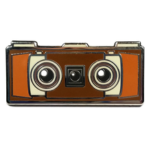 Vintage Cameras - Kodak Stereo Pin - Flea Circus Designs