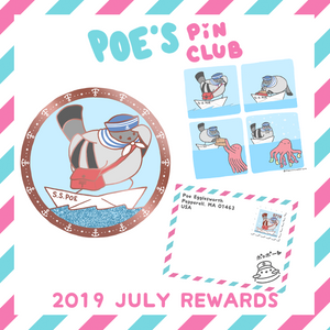 July rewards for Poe's Pin Club