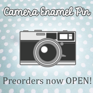 Kickstarter for Camera Enamel Pins