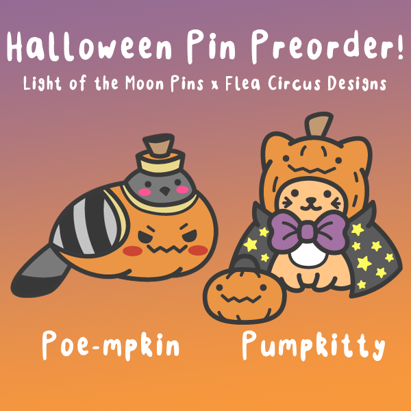 Two Spooky New Pins Now on Kickstarter!