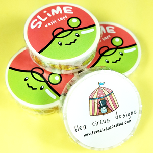 Slime Washi Tape - Flea Circus Designs