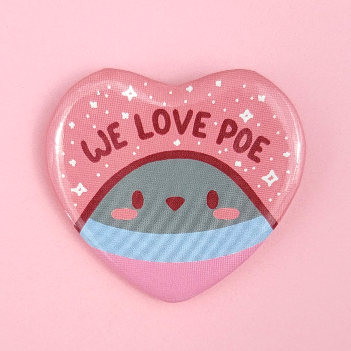 Poe Heart Button