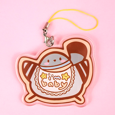 I'm Baby! Acrylic Charm (Spicy Brown)