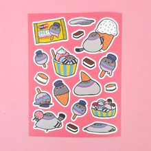 Sticker Sheet - Icecream Poe