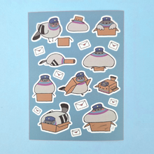 Sticker Sheet - Poe in a Box