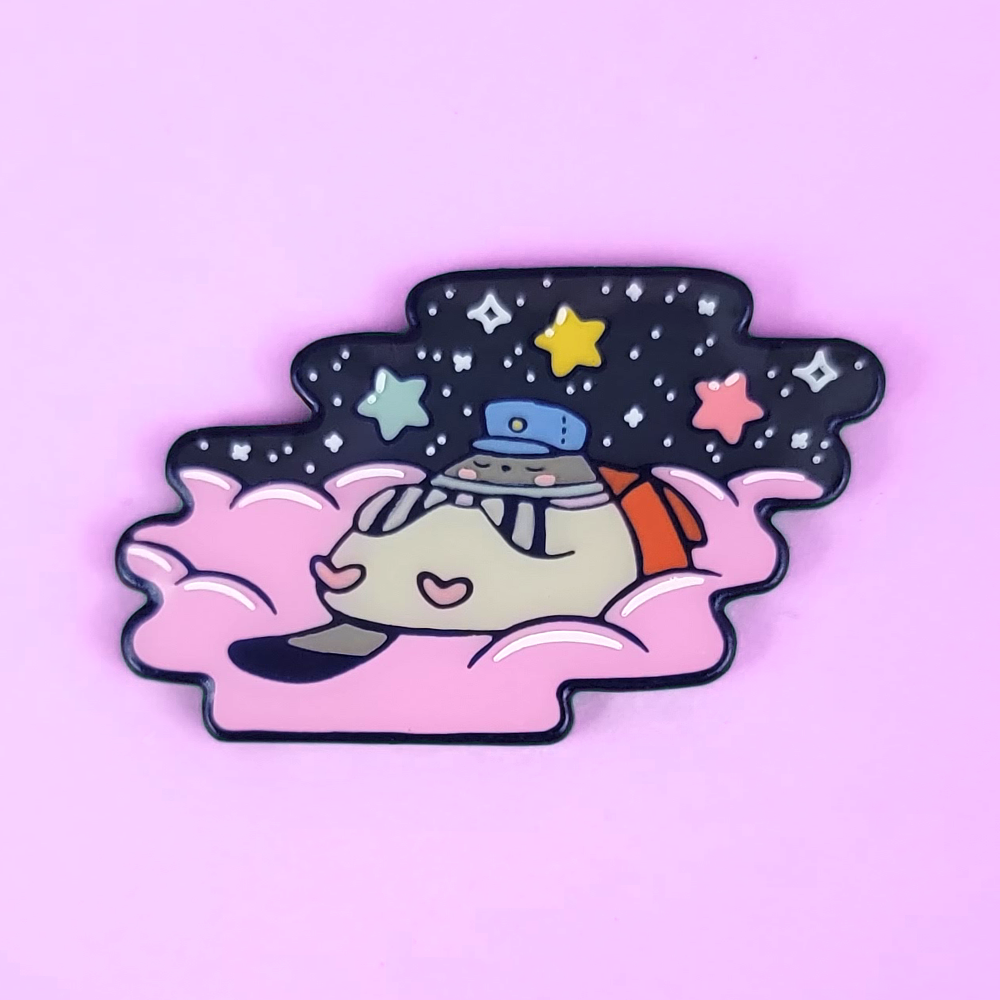 Pin Club Release! 2023/08 - Snoozy Poe
