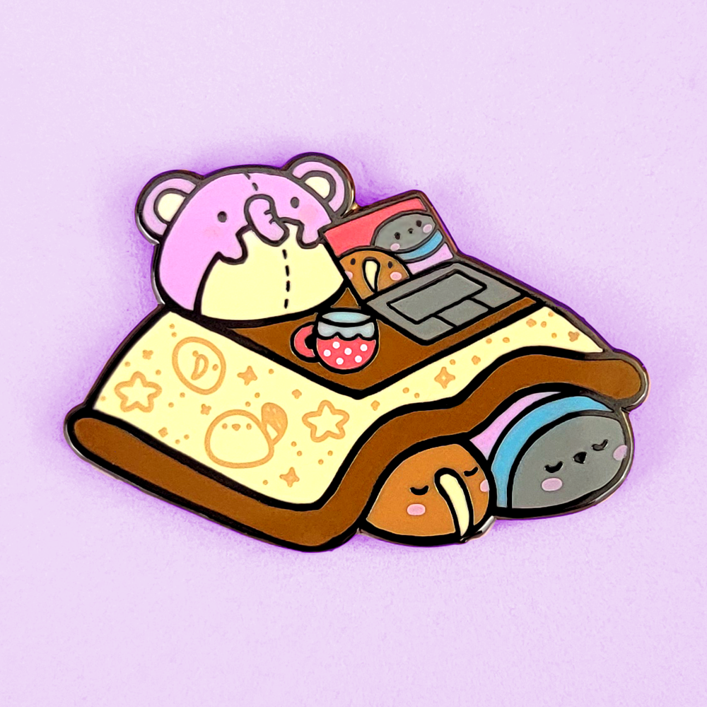 Pin Club Release! 2024/01 - Kotatsu Poe & Karl