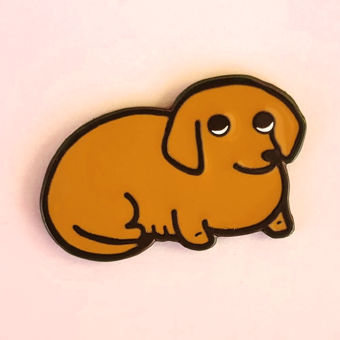 Weenie Dog Pin - Mr. Mookie