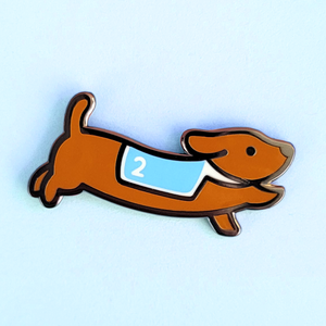 Weenie Dog Pin - Weenie Racers