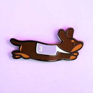 Weenie Dog Pin - Weenie Racers