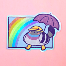 Vinyl Sticker - Rainy Day Poe