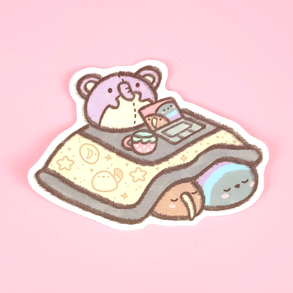 Vinyl Sticker - Kotatsu Poe & Karl