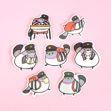 Mini Sticker Set - Schoolboy Poe