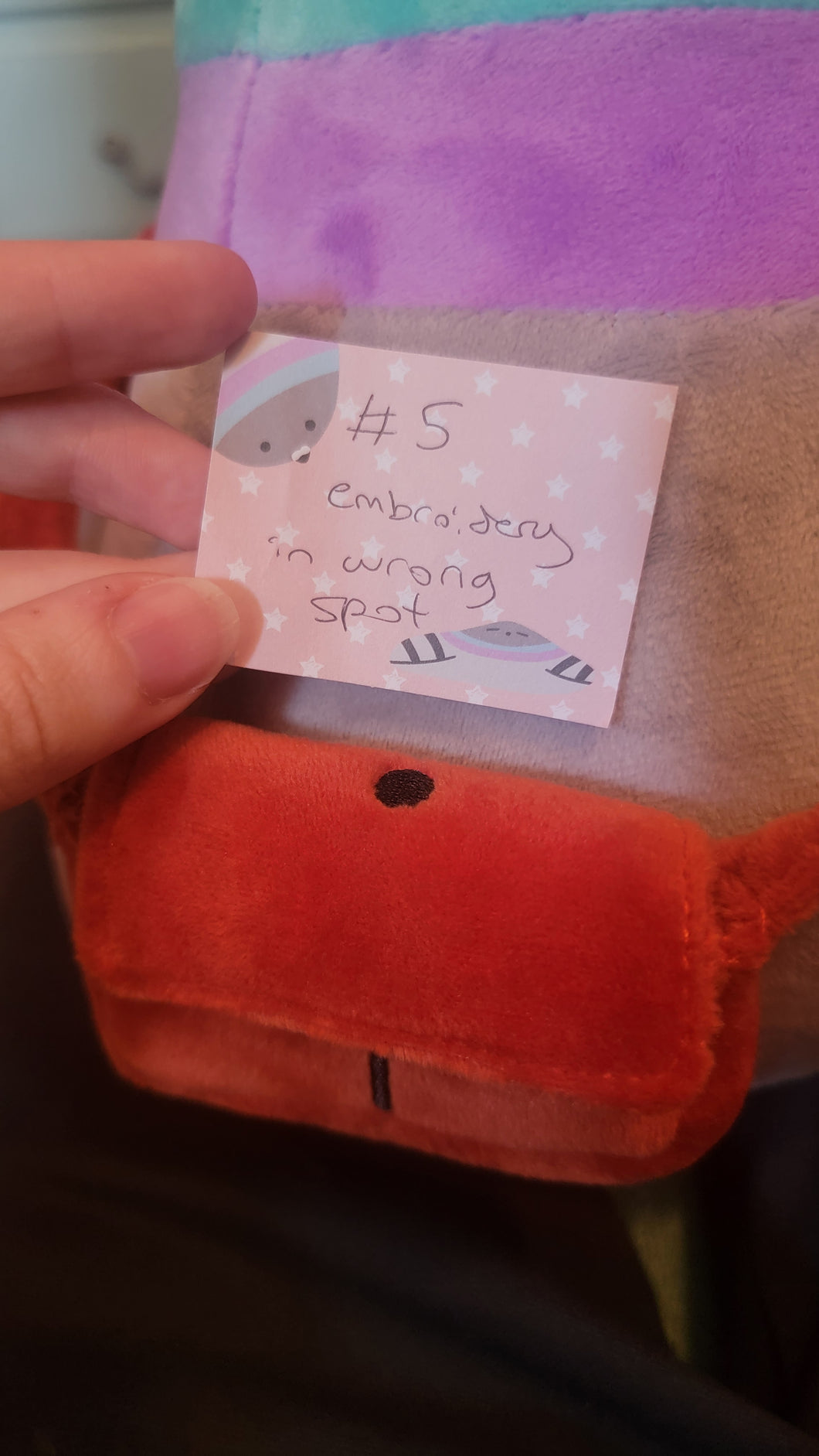 MINOR DEFECT Big Poe Plushie (Old Style)