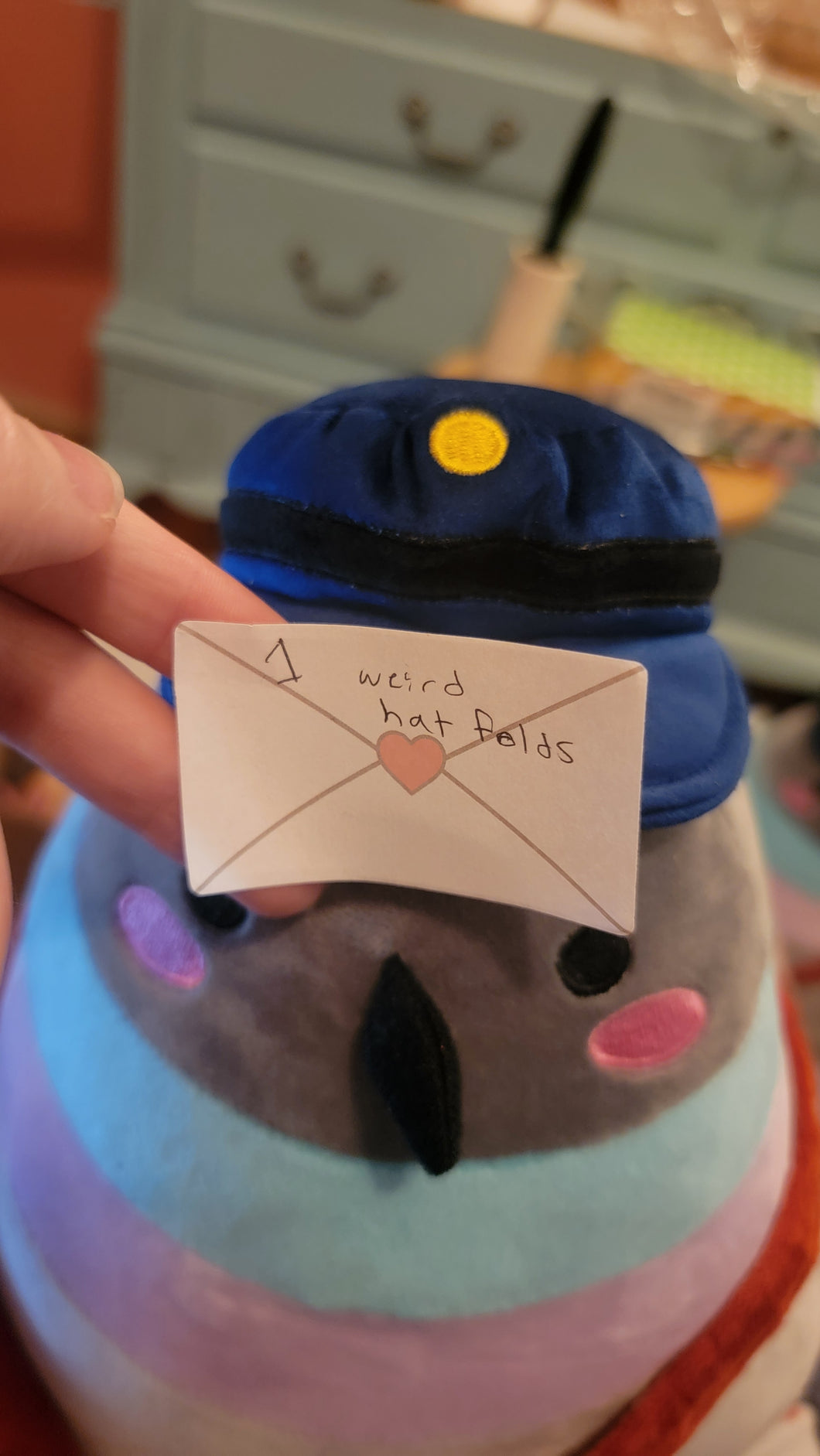 MINOR DEFECT SALE Big Poe Plushie (New Style!)