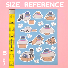 Sticker Sheet - Poe in a Box