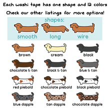 Weenie Dog Washi Tape - Short Coat Pink