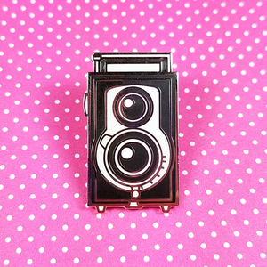 Vintage Cameras - Reflekta II Pin - Flea Circus Designs