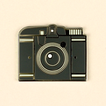 Vintage Cameras - Beacon II Pin - Flea Circus Designs