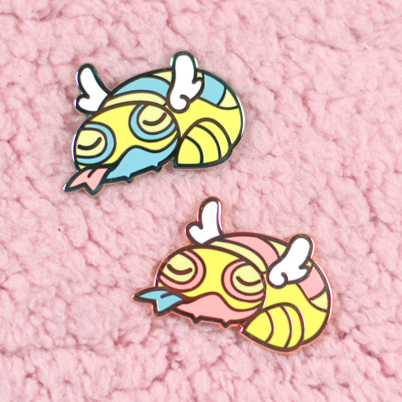 Tsuchinoko Pin – Flea Circus Designs