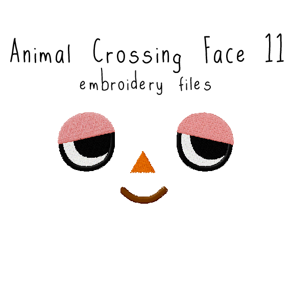 Animal Crossing Face 11 - Flea Circus Designs