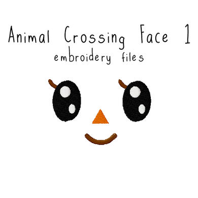 Animal Crossing Face 1 - Flea Circus Designs