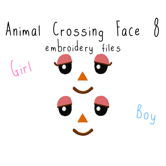 Animal Crossing Face 8 - Flea Circus Designs