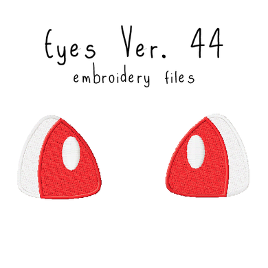 Anime Plushie Eyes Ver. 44 - Flea Circus Designs