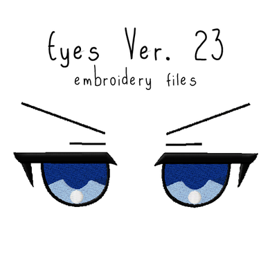 Anime Plushie Eyes Ver. 23 - Flea Circus Designs