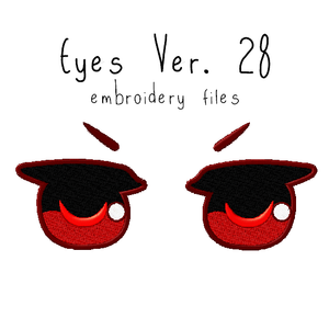 Anime Plushie Eyes Ver. 28 - Flea Circus Designs