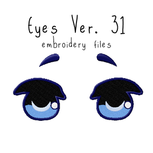 Anime Plushie Eyes Ver. 31 - Flea Circus Designs