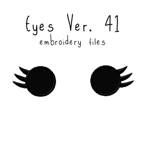 Anime Plushie Eyes Ver. 41 - Flea Circus Designs