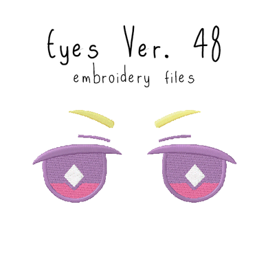 Anime Plushie Eyes Ver. 48 - Flea Circus Designs