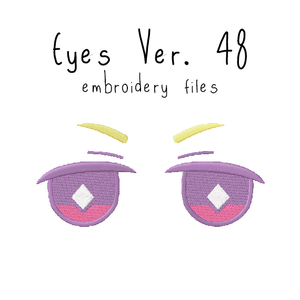 Anime Plushie Eyes Ver. 48 - Flea Circus Designs