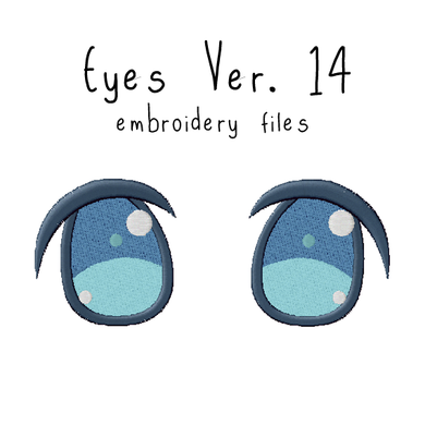 Anime Plushie Eyes Ver. 14 - Flea Circus Designs