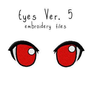 Anime Plushie Eyes Ver. 5 - Flea Circus Designs