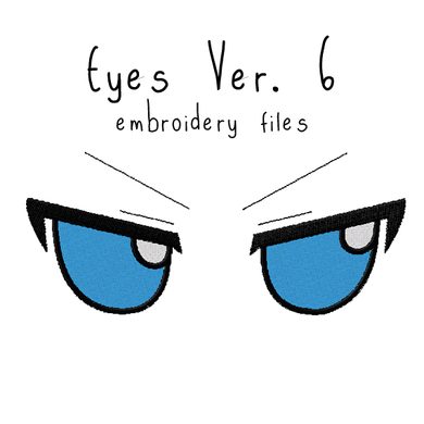 Anime Plushie Eyes Ver. 6 - Flea Circus Designs