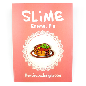 Slime Pancakes Pin - Flea Circus Designs