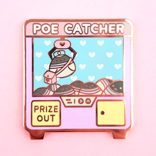 Poe Catcher Pin - Flea Circus Designs